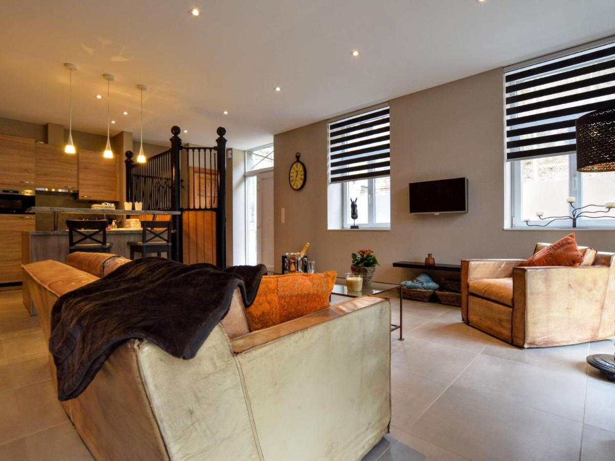 Splendid Ground Floor Apartment With Garden In The Very Center Of Spa Exteriör bild